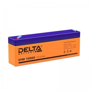 Аккумулятор UPS 12В 2.2А.ч Delta DTM 12022