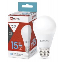 Лампа светодиодная низковольтная LED-MO-PRO 15Вт 12-48В Е27 6500К 1200лм IN HOME 4690612036366