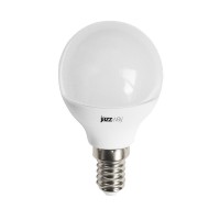 Лампа светодиодная PLED-LX 8Вт G45 шар 4000К нейтр. бел. E14 JazzWay 5025295