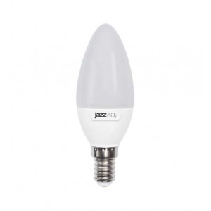 Лампа светодиодная PLED-SP 7Вт C37 свеча 5000К холод. бел. E14 560лм 230В JazzWay 1027832-2