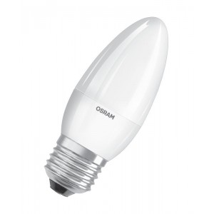 Лампа светодиодная LED Value LVCLB75 10SW/840 10Вт свеча матовая E27 230В 10х1 RU OSRAM 4058075579569