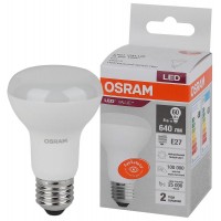 Лампа светодиодная LED Value LVR60 8SW/840 8Вт рефлектор матовая E27 230В 10х1 RU OSRAM 4058075581913