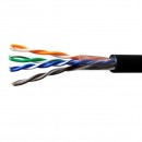 Кабель витая пара U/UTP кат.5E 4х2х0.51 24AWG solid Cu PE Out. Premium 305м (м) SUPRLAN 01-0311-2