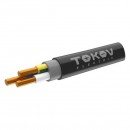 Кабель TOKOV ELECTRIC ВВГнг(А)-LS 3х2.5 ОК (N PE) 0.66кВ (м) ТХМ00407693