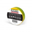 Изолента ПВХ 19х0.15х20 желт./зел. Fortisflex 71237