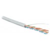 Кабель витая пара U/UTP кат.5E 4х2х24AWG solid LSZH нг(А)-HF UUTP4-C5E-S24-IN-LSZH-GY-305 сер. (м) Hyperline 42045