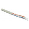 Кабель витая пара U/UTP кат.6 4х2х23AWG solid PVC UUTP4-C6-S23-IN-PVC-GY-305 сер. (м) Hyperline 42047