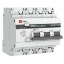 Выключатель автоматический дифференциального тока 4п C 50А 30мА тип AC 4.5кА АД-32 защита 270В электрон. PROxima EKF DA32-50-30-4P-pro