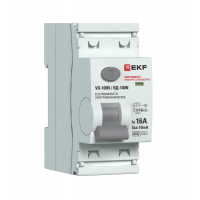 Выключатель дифференциального тока 2п 16А 10мА тип AC 6кА ВД-100N электромех. PROxima EKF E1026M1610
