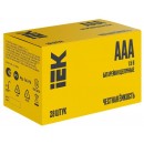 Элемент питания алкалиновый AAA/LR03 Alkaline бокс (уп.28шт) IEK ABT-LR03-OP-B28