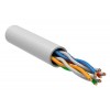 Кабель витая пара U/UTP кат.5E 4х2х24AWG solid LSZH бел. (м) GENERICA BC1-C5E04-128-305-G