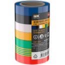 Изолента 0.15х15мм 5м (7шт/компл) IEK EX-IZ10-C15-15-05-SET