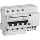 Выключатель автоматический дифференциального тока 4п 25А 30мА АД14 GENERICA IEK MAD15-4-025-C-030