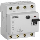 Выключатель дифференциального тока (УЗО) 4п 32А 30мА тип AC ВД1-63 GENERICA IEK MDV15-4-032-030