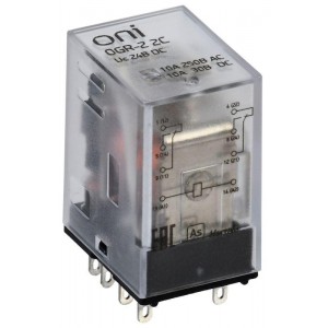 Реле общего назначения OGR-2 2C 24В DC ONI OGR-2-2C-DC24V