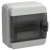 Корпус пластиковый КМПн-6 IP65 черн. прозр. дверь TEKFOR IEK TF5-KP72-N-06-65-K03-K02