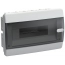 Корпус пластиковый ЩРВ-П-12 IP41 черн. прозр. дверь UNION Compact IEK UIC-KP12-V-12-41-K01