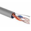 Кабель витая пара U/UTP кат.5E 2х2х24AWG solid CCA PVC сер. (м) PROCONNECT 01-0022-3